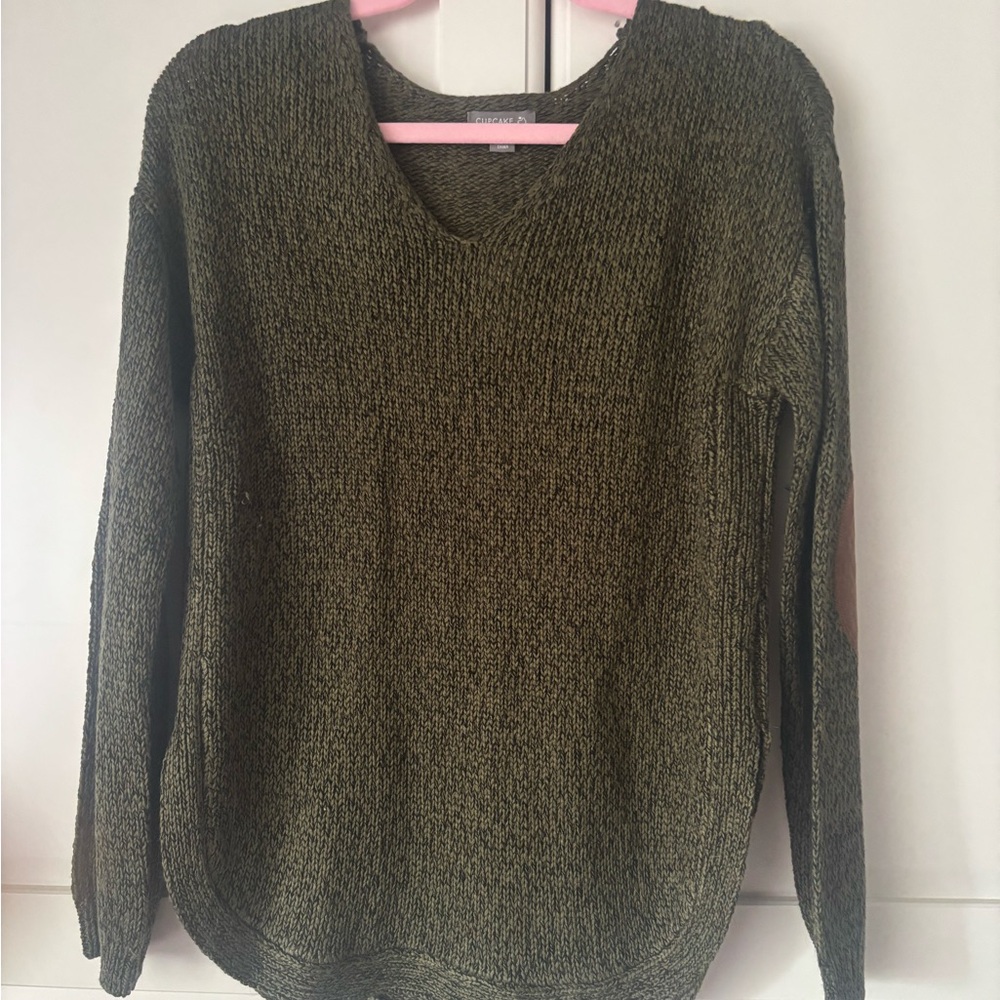 Olive Green Women's Sweater